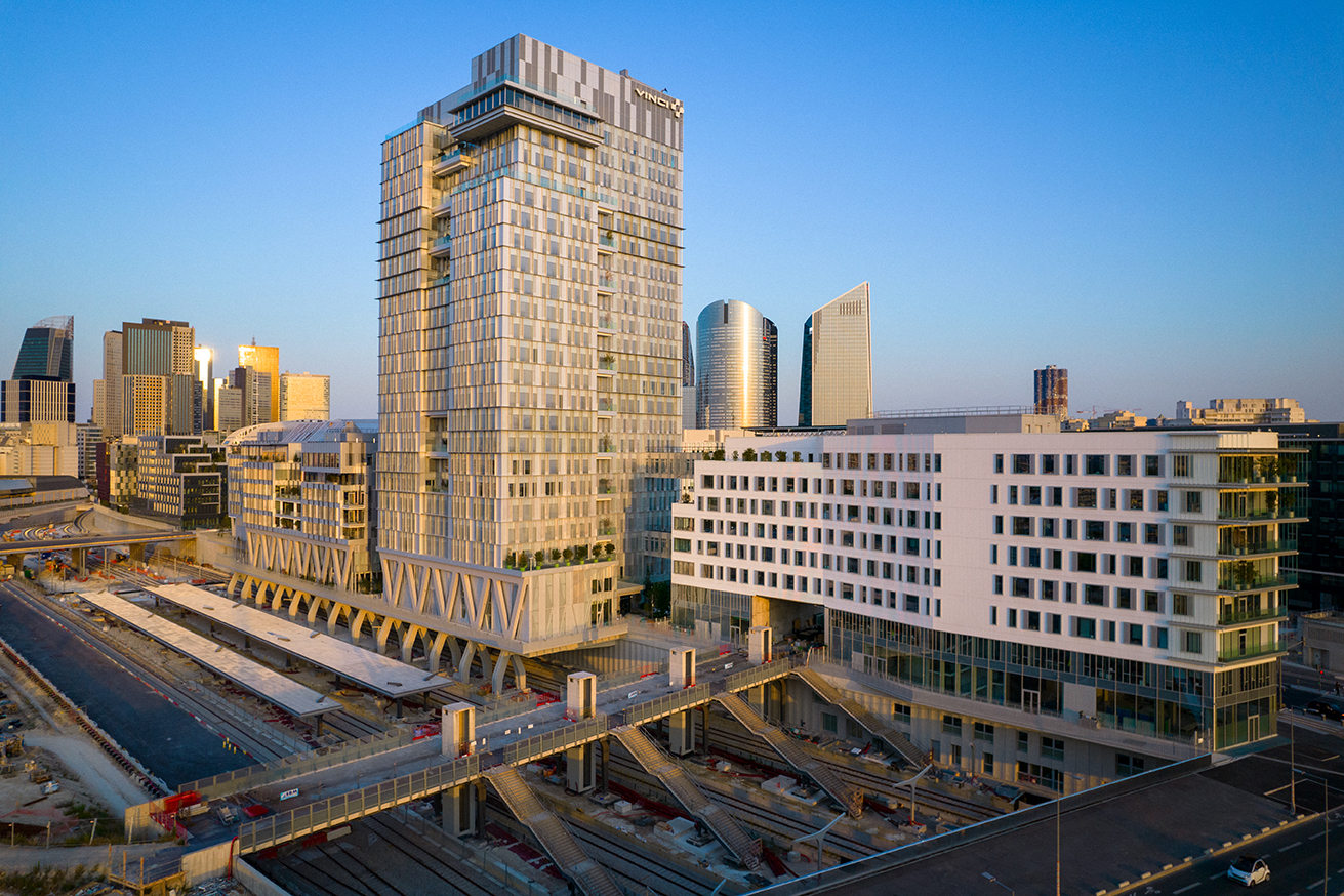 Quartier d'affaires à Nanterre